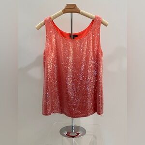 Lafayette 148 Ombre Sequin Top 2
